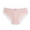 European & American Low-Rise Lace Ice Silk Panties - Women's Sexy Underwear with Cotton Crotch