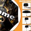 Custom Name Personalized Batman Print Umbrella, Auto Open Close, 8‑Rib Sturdy Frame, Commute Camping Hiking Use, Birthday Gift
