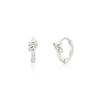 NORMALLEE [Silver 925] Knot One-touch Earrings