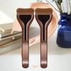 2Pcs Soft Bristle Foundation Makeup Brushes Wide Tongue-shaped Face Makeup Tool  Makeup Application