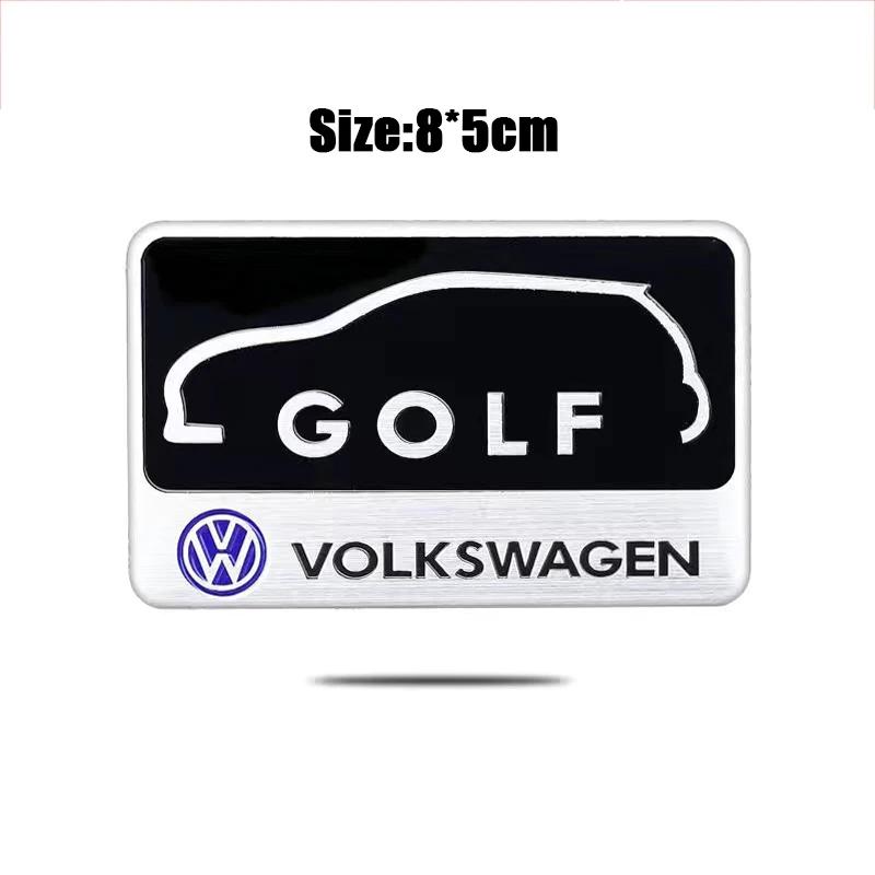 2025 Горячие Автомобильные Алюминиевые Наклейки Эмблема Для Volkswagen VW R-line R GTI Polo Golf MK8 Touareg Passat Magotan Tiguan Beetle B