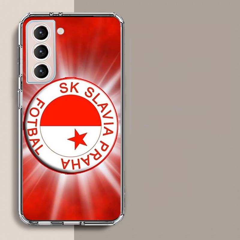 Sk Slavia Praha Czech Republic Phone Case For Galaxy A14 A24 A34 A54 Samsung A02S A12 A22 A32 A42 A52 A72 A13 A33 A53 5G A03 A03