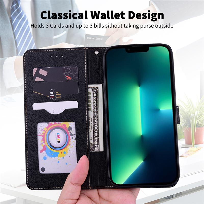 Кожаный флип-бумажник с текстурой книги для Samsung Galaxy S23 FE Ultra Plus A05 A05S A15 A04S A04E A14 A24 A34 A54 M54 A23 A33 A53 A73 5G 4G