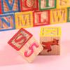 Alphabet & Number Letter Cognitive Toys Early Education Number Stacking Blocks  Kids Toy
