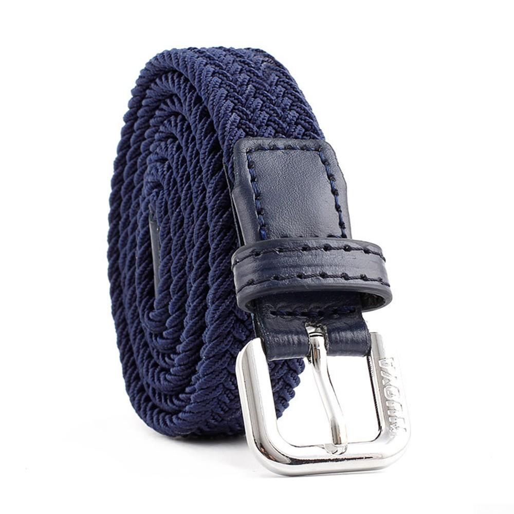 High Quality Children's Braided Webbing Elastic Belt Ideal for Boys and Girls