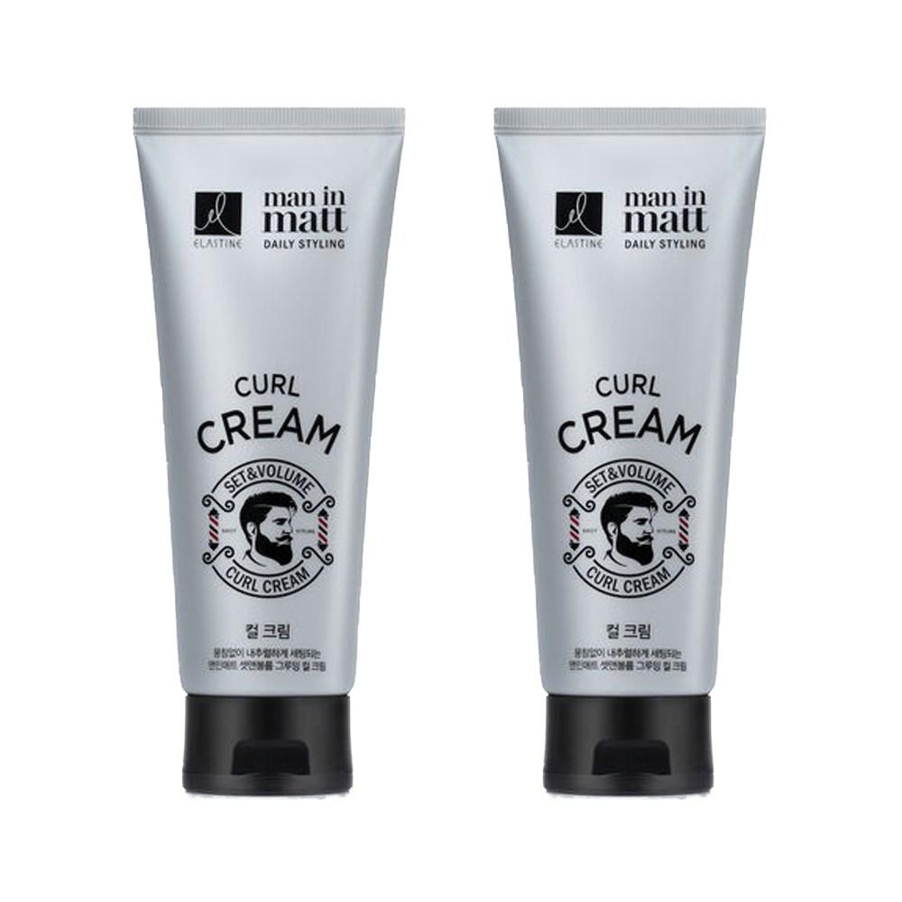 Крем для вьющихся волос Elastine Men in Matt Set & Volume Grooming, 150 мл, 2 шт.