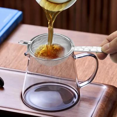 Ситечко для чая с ручкой, легкое, портативное, мелкоячеистое, для спальни