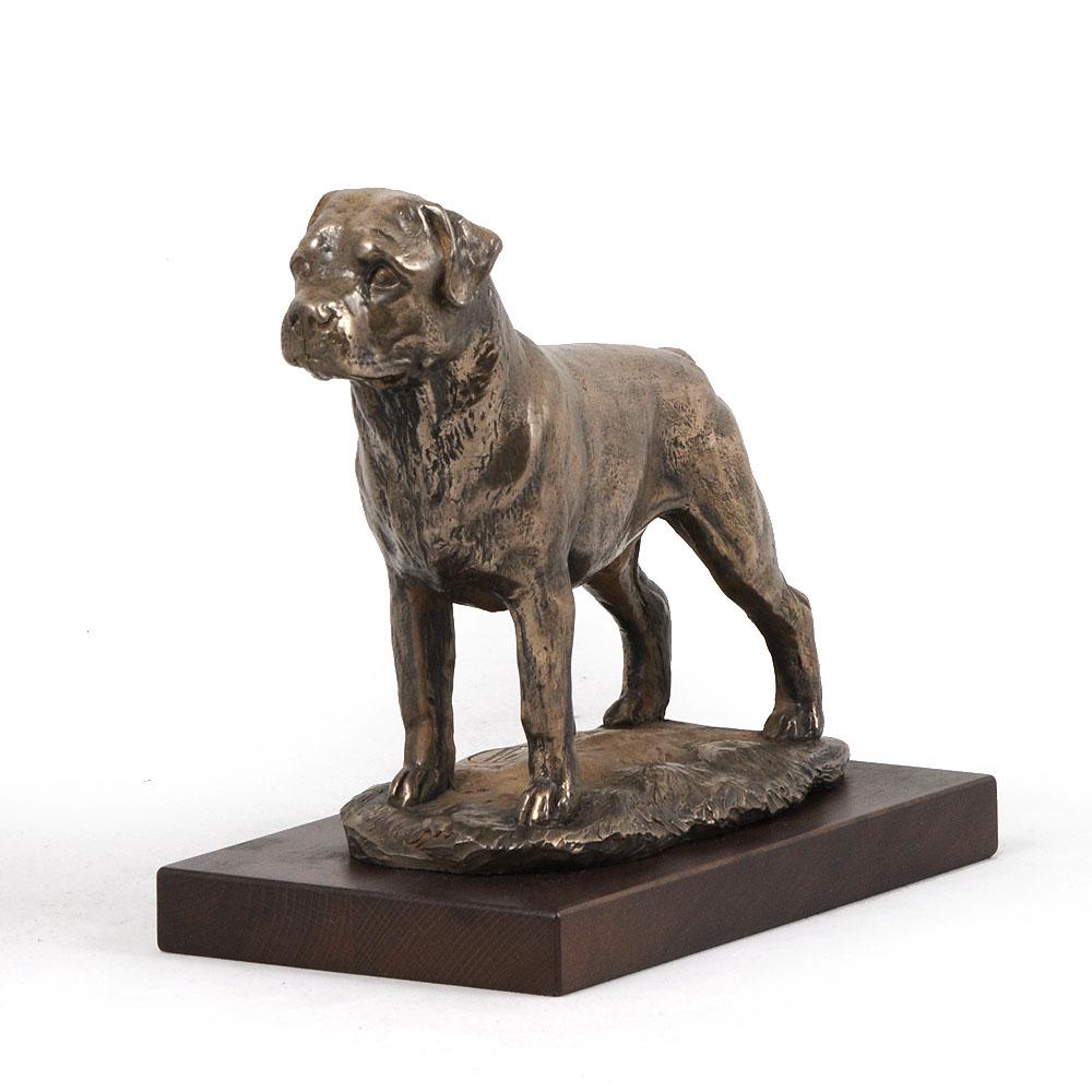 Rottweiler I - Statuetka Psa, Figurka Do Biura, Trofeum Na Wystawę Psów Marki Art-Dog