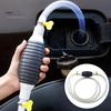 Multipurpose Manual Fuel Transfer Pump with PVC Hose Easy To Use Reusable Portable Versatile Siphon Pump Liquid Sucker Pump