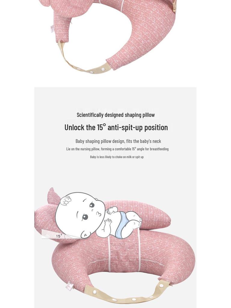 Breastfeeding Pillow & Baby Support Cushion for Newborns