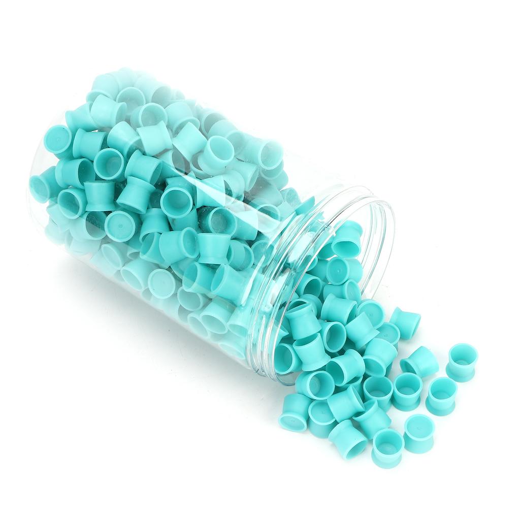 300 шт. чернила для татуировки, пигментная чашка, одноразовая силиконовая чашка для бровей, губ, глаз, пигментная чашка для татуировки