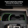 For Toyota Grand Highlander 2024-2025 Central Control Water Cup Holder Silicone Black Car Seat Water Drinks Holder Storage Box
