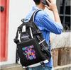 Аниме Мультфильм KPOP Печатный Рюкзак Большой Вместимости Водонепроницаемый Сумка для Книг Ноутбука Унисекс Студенты Мальчик Девочка Школьная Сумка Дорожная Сумка для Улицы