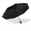 1pc Halloween Cats Automatic Open/close, Heavy-Duty Iron Frame & 8-Rib structure, Compact Folding Umbrella for Women/Men, All-Season Travel, Halloween