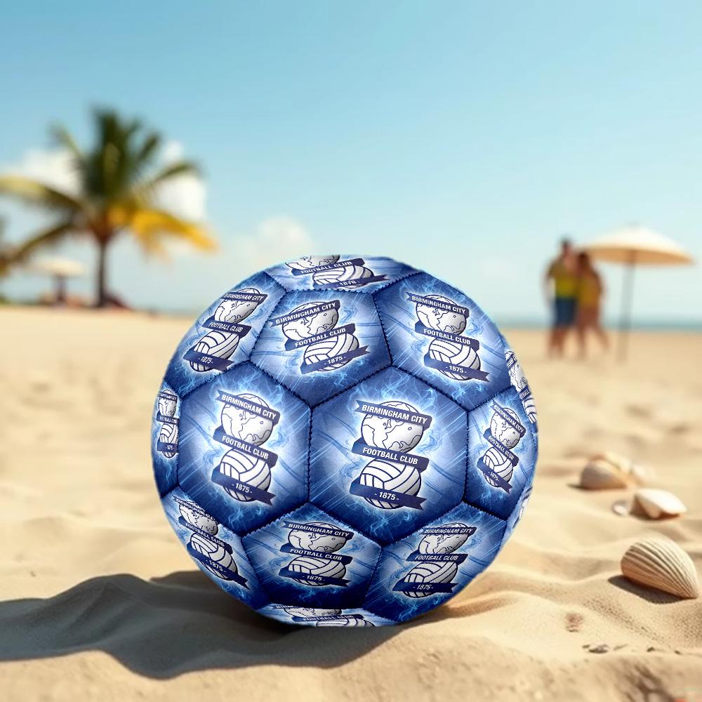 Birmingham City Size 5 Football High Elastic Soccer Ball For Outdoor Competition Daily Training Play