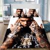 A-Anuel Hasta La Muertes Duvet Pillowcase Bedding Set Adult Boy Girl Bedroom Decoration Children Gift Single Double Large Size