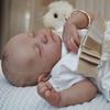 48 см ручной рисунок кукла реборн Levi Premie для маленьких мальчиков волосы реалистичные мальчики реалистичные настоящие мягкие на ощупь приятные малыши