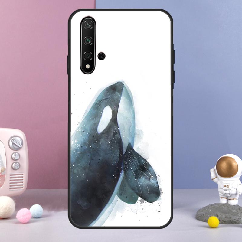 Кит-косатка Для Huawei Nova 5T 9 10 SE 7i 8i 11i 12i Y60 Y61 Y70 Y72 Y73 Y90 Y91 P20 P30 P40 Lite Чехол