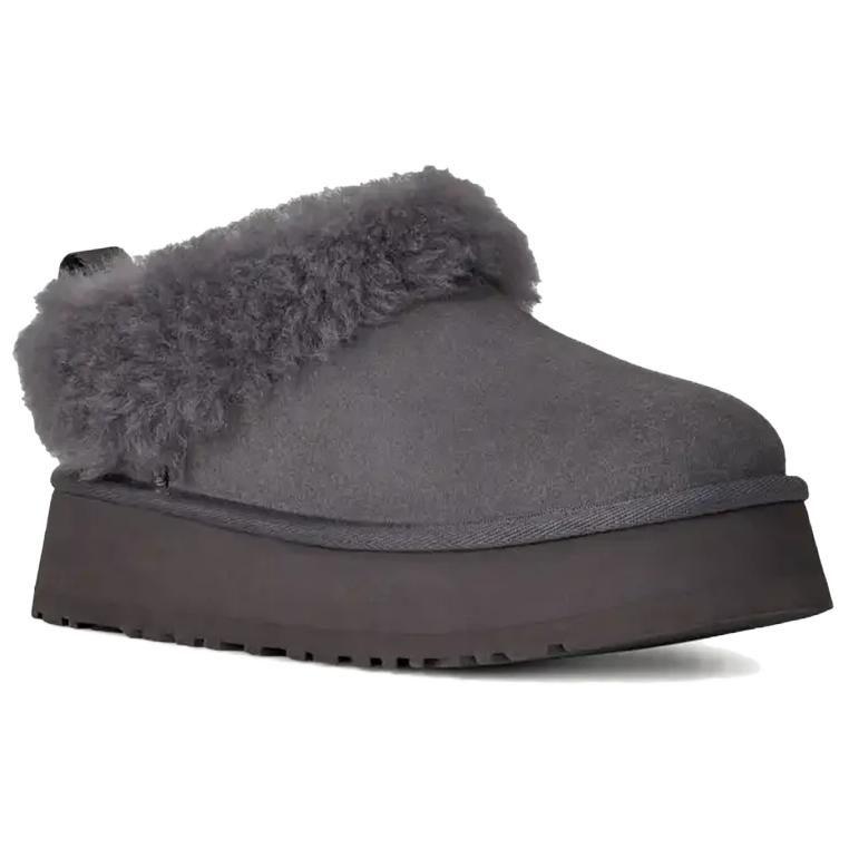 UGG Женские сине-серые сноубутсы Tazzelle на флисовой подкладке, удобные для commutes, с круглым носком, толстой подошвой, до щиколотки, 1171393-OBS