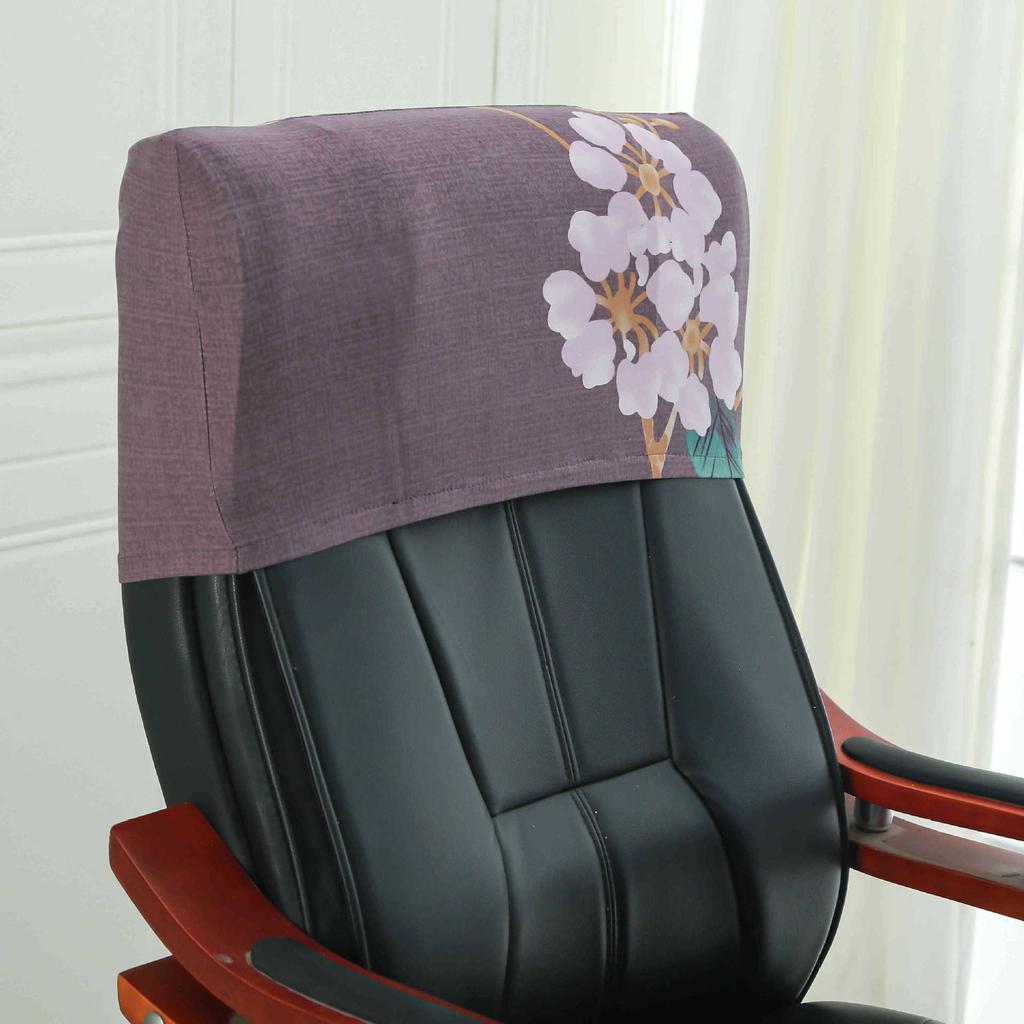 Эластичный чехол для подушки на кресло Boss Chair, чехол для офисного кресла, чехол для подушки на вращающееся кресло, подушка на компьютерное кресло, пылезащитный чехол для головы