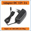 AC 100-240V To DC 12V 2A Power Supply EU Plug Adapter For 3528 5050 Strip Light