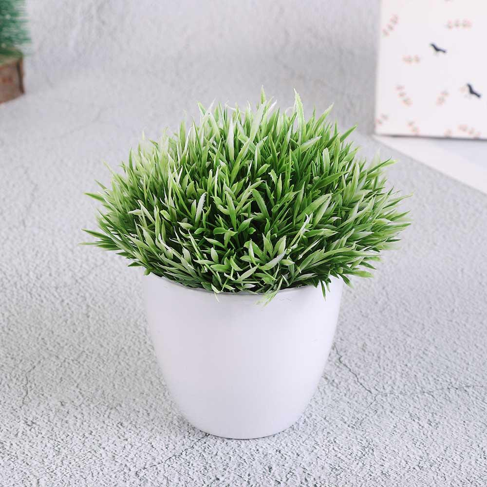 Office Wedding Party Decortion Artificial Flower Fake False Small Tree with Pots Fake False Plants