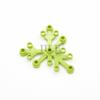 40Pcs Blocks City Moc Plants Leaves 6X5 Green Tree Building Bricks 2417 Compatible With Garden Grass Flower Accessories Toys