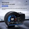 Car Head Up Display OBD2 HUD Universal BeiDou GPS With Multiple Alarm HD Display Screen Digital Clock Altitude Date Speedometer