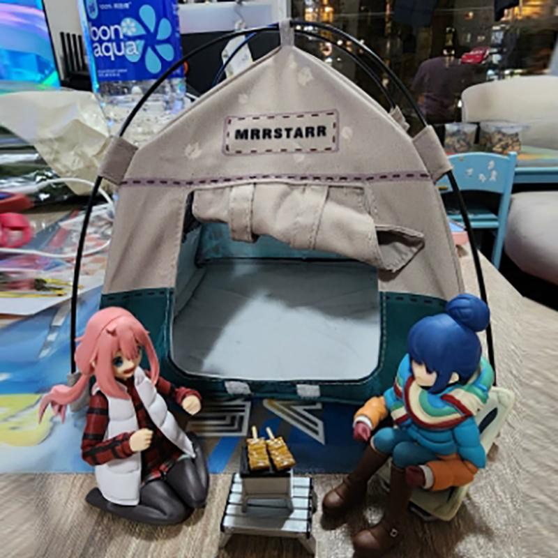 1:12 масштаб солдат походная маленькая палатка модель подвижные куклы декоративные миниатюрные сцены аксессуары реквизит для фотосъемки игрушка подарок