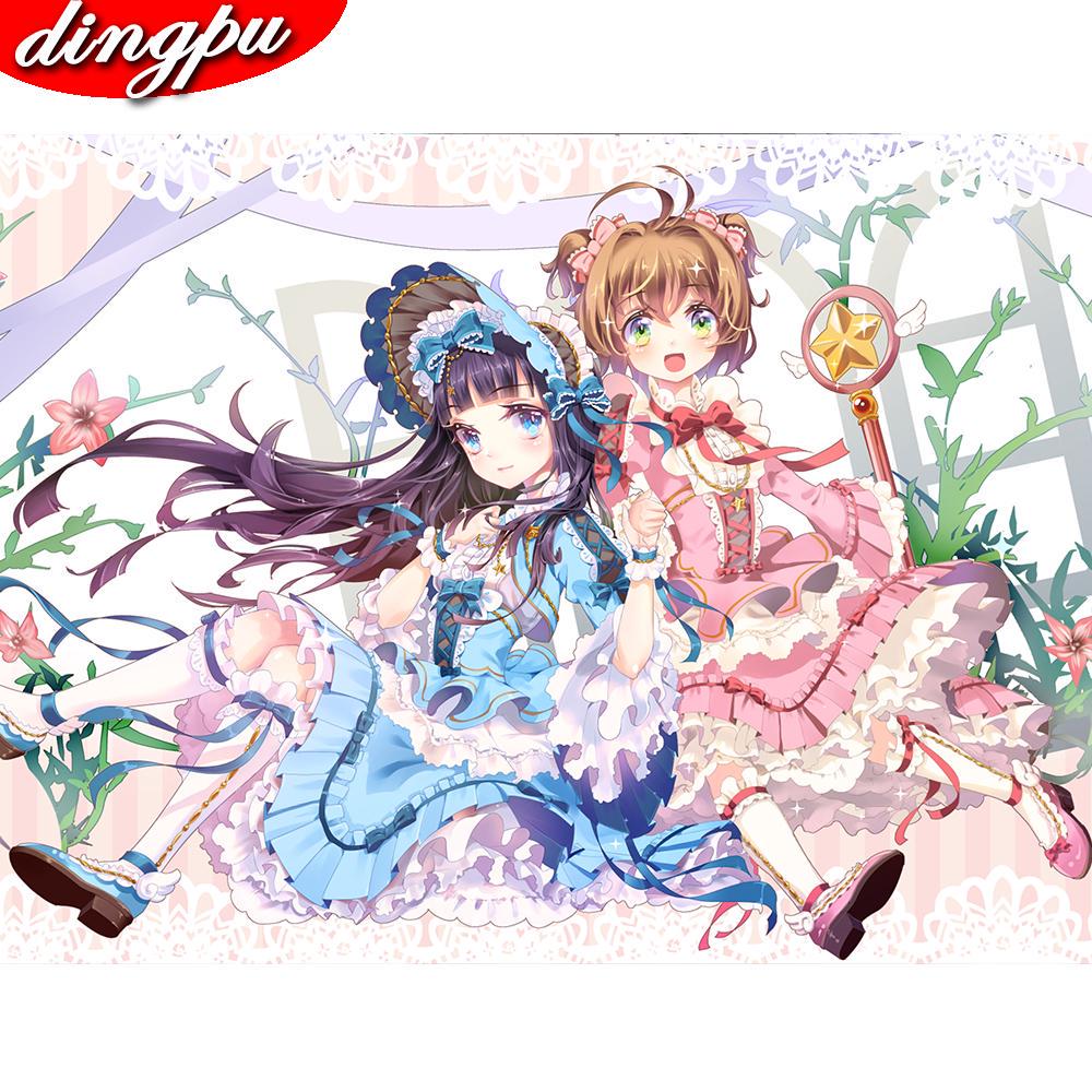 Полный круглый мозаика Алмазная вышивка Сейлор Мун 5D DIY алмазная живопись вышивка крестиком украшения дома наборы для рисования