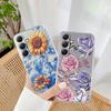 Мягкий силиконовый чехол Flower для Xiaomi Redmi Note 13 Pro 13C Poco C65 Samsung A35 A55 M35 S24 Huawei Honor 200 iPhone Camera Защитный противоударный чехол