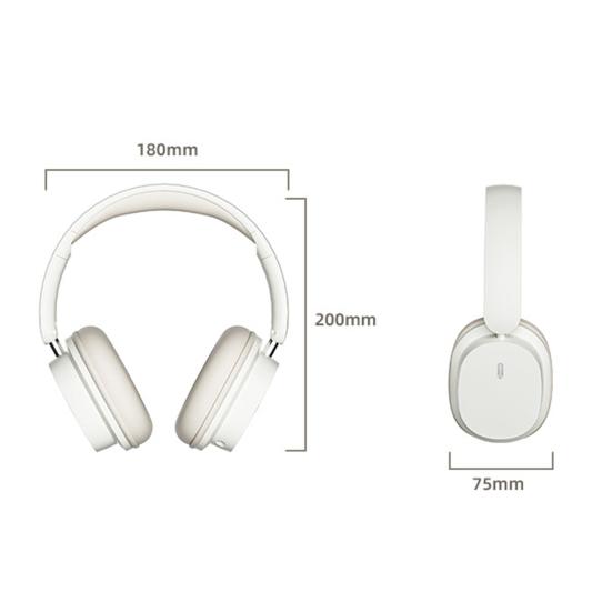 Wireless Headphones Ergonomic Design Active Noise Reduction HIFI Sound Immersive Music Bluetooth-compatible 5.3 Headsets