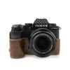 Kinokoo FUJIFILM XS10 Case FUJIFILM Camera Case FUJIFILM XS10 Body Case PU Leather X-S10 (coffee)