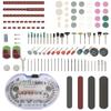 276-Piece Rotary Tool Accessories Kit 1/8-inch Diameter Shanks Universal Fitment for Easy Cutting, Grinding, Sanding, Sharpening, Carving andPolishing