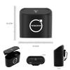 dygeh0 1L Portable Car Storage Box Hanging Mini Trash Can For Volvo XC90 V90 V60 XC60 V40 S80 S60 S90 C40 XC40 V70 XC70 C30 C70 EX90