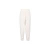 Solid Color Logo Print Elastic Waist Joggers Men Bottoms White DQ6572-030