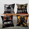Игровой C-Call Of D-Duty 45*45см Наволочка Декоративная Наволочка Домашняя Наволочка Для Подушки Дивана