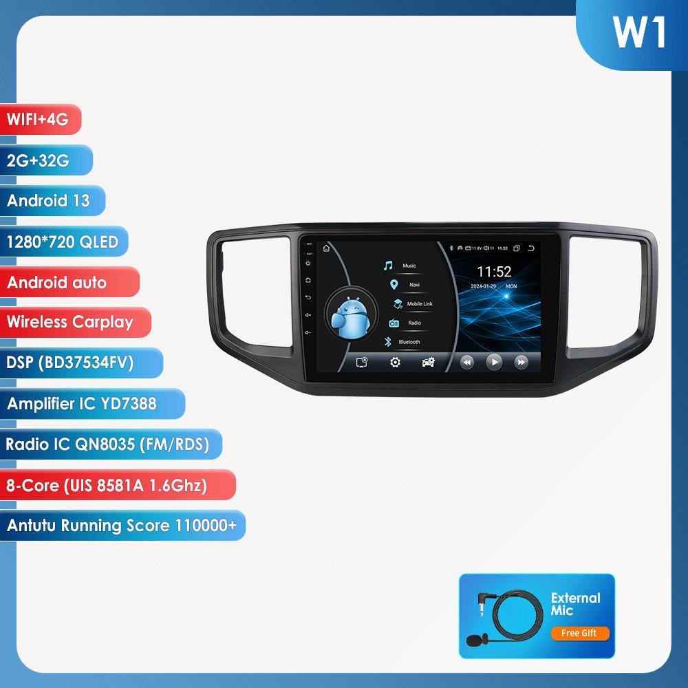 Hizpo Snapdragon Android Видеоплеер Интеллектуальный Экран для Volkswagen VW Amarok 1 2017 - 2021 Мультимедийный Головной Устройство Автомобильный GPS Авторадио Навигация