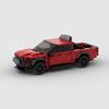 Техническая Скорость MOC Автомобиль Город Супер Ралли Автомобиль Строительные Блоки Кирпичи Украшение Ретро Винтажные Игрушки Для Детей Взрослых Подарки на День Рождения