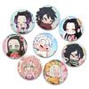 32/44/58mm Anime Kamado Tanjirou/Hashibira Inosuke Brooches Kochou Shinobu/Kamado Nezuko/Tsuyuri Kanao/Agatsuma Zenitsu Badge Handmade Pin