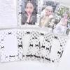 50 Pieces/pack Idol Photo Packaging Bag Transparent Card Sleeve Self-adhesive Self Sealing Bag Gift Card Protective Cover