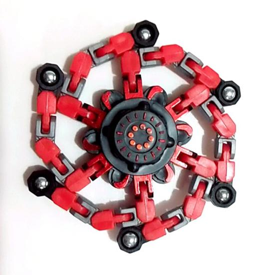 Деформируемый гироскоп, механический верх, трансформируемые спиннеры «сделай сам», для снятия тревоги, стресса, СДВГ, СДВГ, портативная сенсорная игрушка в подарок