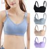 Women Front Open Buckle Nursing Breastfeeding Bra Adjustable Shoulder Strap Maternity Bra Easy Feeding