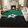 Dallas Stars Carpet Door Mat for Living Room or Bedroom Protective Mat Under Chair Office Decoration Christmas Gift Birthday Present