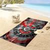 Name Custom Sport Club Corinthians Paulista Print Beach Towel, Large Soft Quick Dry Towel for Beach Camping Swimming
