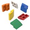 10 ШТ 15068 Наклонный Изогнутый Блок 2x2 Moc Оттенки Детали Совместимые с Кирпичиком Сделай Сам Детская Игрушка Компоненты для Сборки