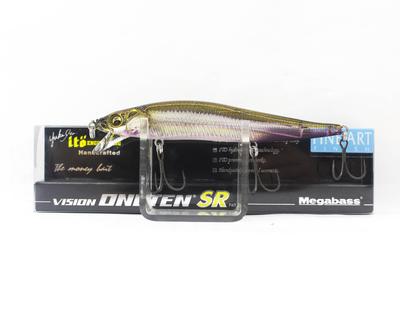 Megabass Vision 110 Oneten SR Медленно тонущая приманка FA Ghost Wakasaki (0356)