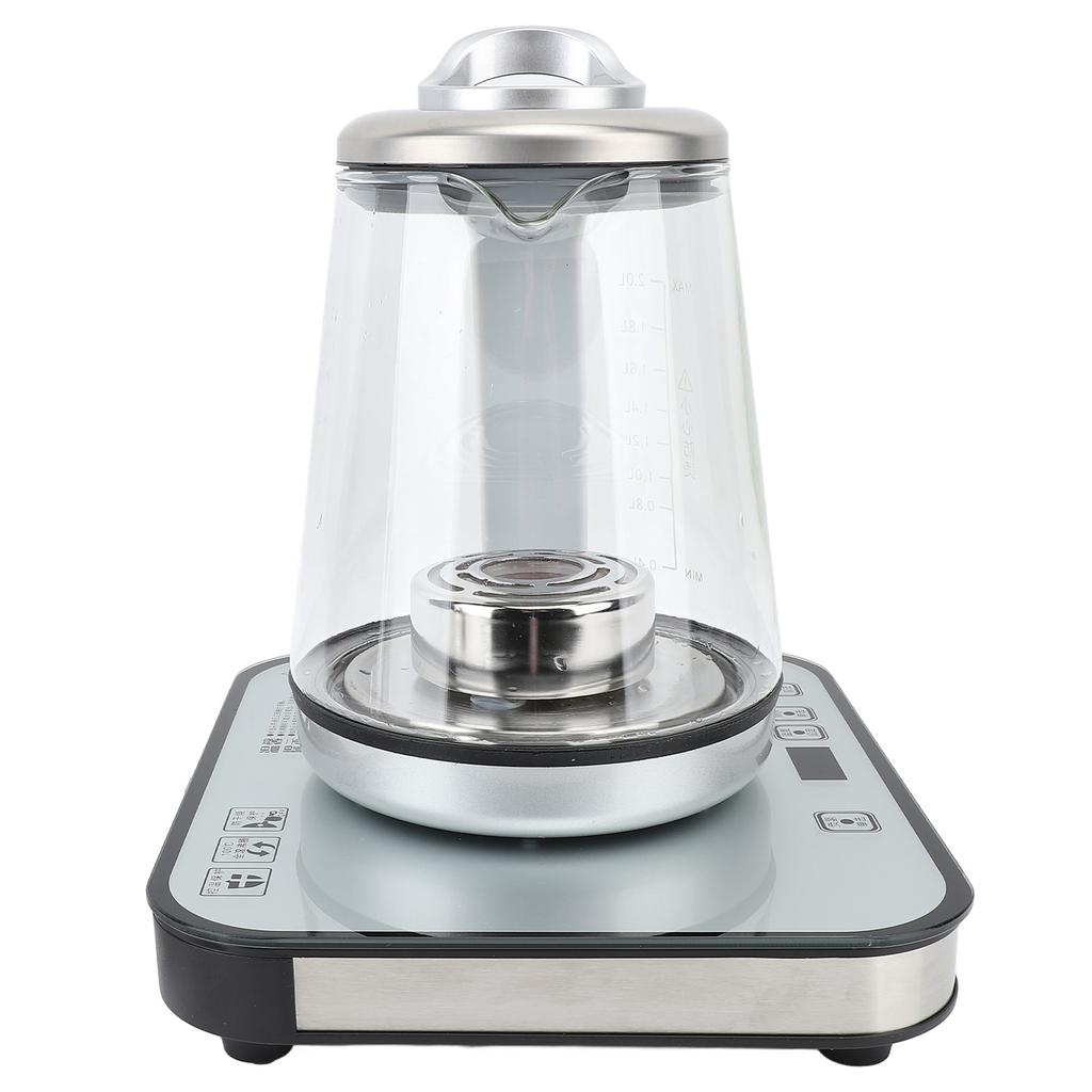 Кувшин для водородной воды 2 л 1800ppb Высокая концентрация Цифровой сенсорный контроль Светодиодный дисплей Водород