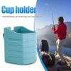 Пластиковый держатель для стакана Легкая установка Рыболовный ящик Переноска для воды Съемный Легкий Многофункциональные аксессуары для активного отдыха