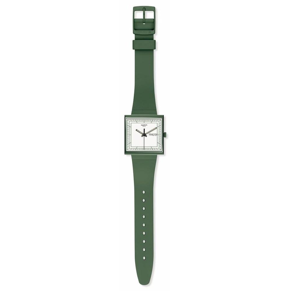 Часы Swatch What If… Зеленые SO34G700
